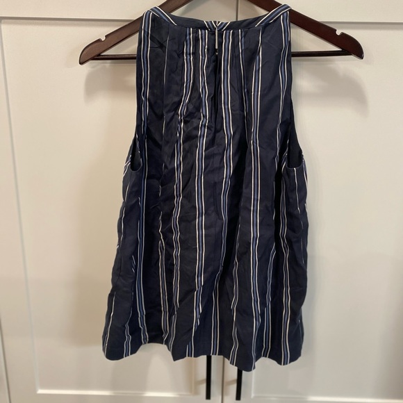 Club Monaco navy striped tank - Picture 7 of 7